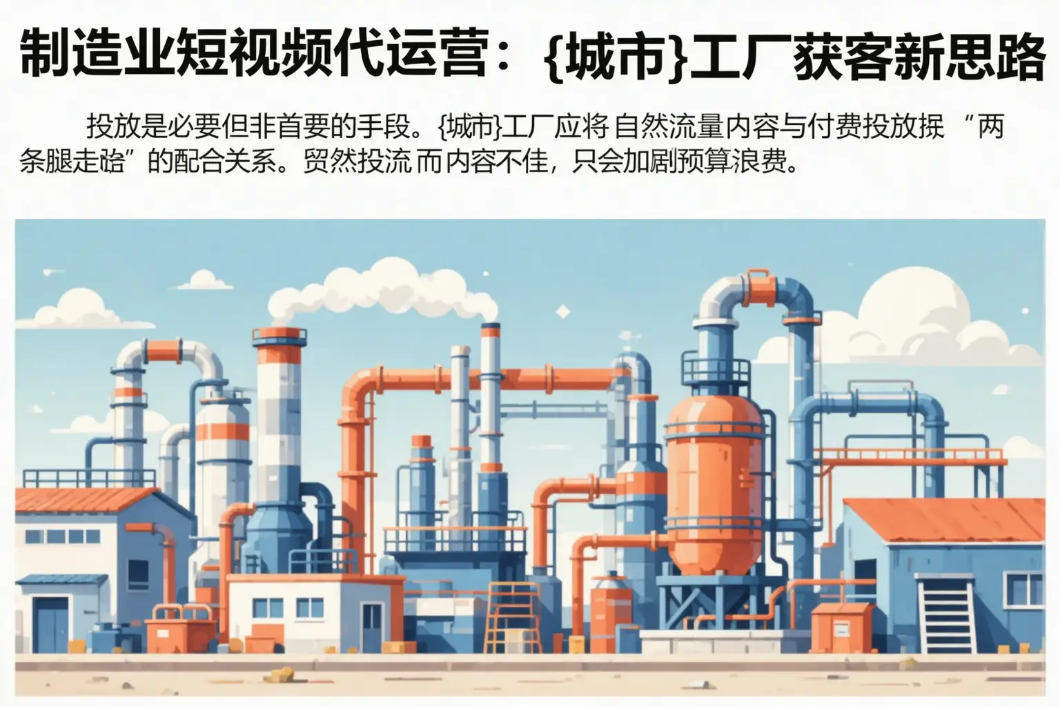 制造业短视频代运营:兴宁工厂获客新思路